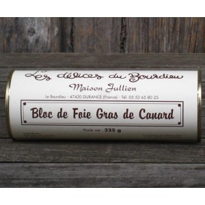 Bloc de foie gras de canard 325 gr