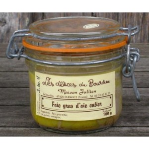 Foie gras entier d'oie 180 gr