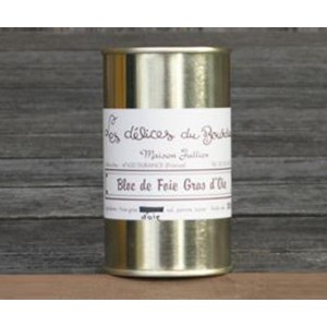 Bloc de foie gras d'oie 200g